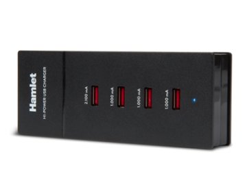 Hamlet Quattro Power alimentatore usb a 4 porte