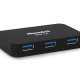 Hamlet Hub usb 3.0 a 4 porte 5 Gbps 2