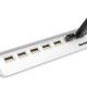 Hamlet 7 port usb 2.0 hub a 7 porte 480Mbps 5