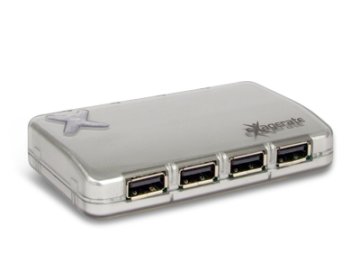 Hamlet 7 port Hub usb 2.0 a 7 porte con alimentatore