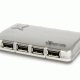 Hamlet 7 port Hub usb 2.0 a 7 porte con alimentatore 5