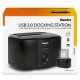 Hamlet USB 3.0 Docking Station usb 3.0 per hard disk da 2,5'' o 3,5'' 9