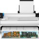 HP Designjet Stampante T125 da 24” 3