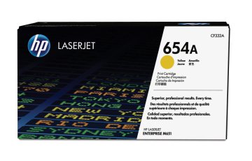 HP Cartuccia Toner originale giallo LaserJet 654A