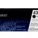 HP Cartuccia Toner originale nero ad alta capacità LaserJet 43X 2