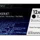 HP Confezione da 2 cartucce originali di Toner nero LaserJet 12A 3