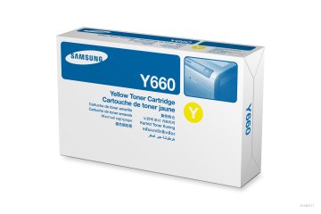 Samsung CLP-Y660B High Yield Yellow Toner Cartridge cartuccia toner 1 pz Originale Giallo