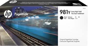 HP Cartuccia nero originale ad altissima capacità PageWide 981Y