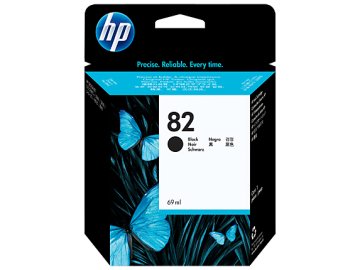 HP Cartuccia inchiostro nero DesignJet 82, 69 ml