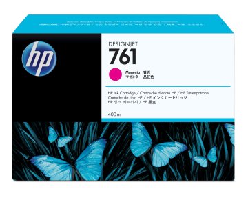 HP Cartuccia inchiostro magenta DesignJet 761, 400 ml