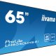 iiyama LH6550UHS-B1 visualizzatore di messaggi Pannello piatto per segnaletica digitale 165,1 cm (65