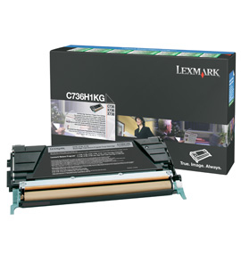 Lexmark C736H1KG cartuccia toner 1 pz Originale Nero