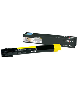 Lexmark X950X2YG cartuccia toner 1 pz Originale Giallo