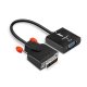 Lindy 38189 cavo e adattatore video 0,1 m DVI-D VGA (D-Sub) Nero 4