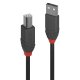 Lindy 36677 cavo USB 10 m USB 2.0 USB A USB B Nero, Grigio, Rosso 2