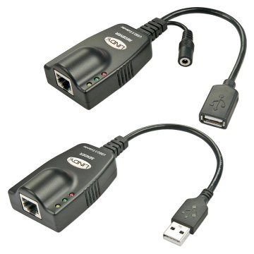 Lindy USB 2.0/RJ-45 scheda di interfaccia e adattatore