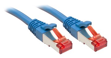 Lindy RJ-45 Cat.6 S/FTP 3m cavo di rete Blu Cat6 S/FTP (S-STP)