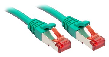 Lindy Rj45/Rj45 Cat6 0.3m cavo di rete Verde 0,3 m S/FTP (S-STP)