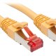 Lindy Rj45/Rj45 Cat6 2m cavo di rete Giallo S/FTP (S-STP) 2