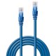 Lindy 48016 cavo di rete Blu 0,5 m Cat6 U/UTP (UTP) 3