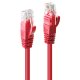 Lindy 48032 cavo di rete Rosso 1 m Cat6 U/UTP (UTP) 2