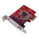Lindy 1-Port PCIe Parallel Card scheda di interfaccia e adattatore 2