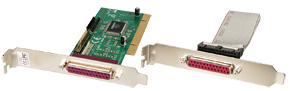 Lindy 2-port Parallel PCI Card scheda di interfaccia e adattatore