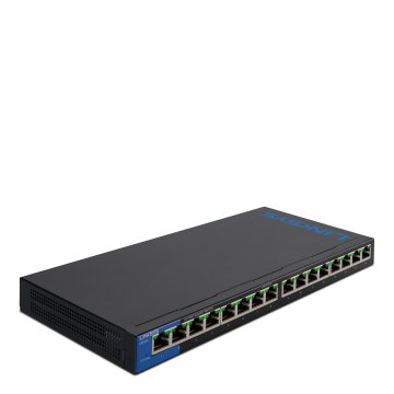 Linksys Switch PoE Gigabit desktop a 16 porte (LGS116P)