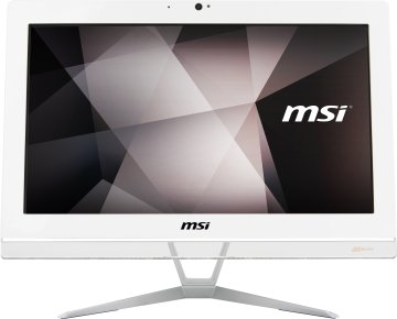 MSI Pro 20EXTS 8GL-062XEU Intel® Pentium® Argento N5000 49,5 cm (19.5") 1600 x 900 Pixel Touch screen PC All-in-one 8 GB DDR4-SDRAM 256 GB SSD Wi-Fi 5 (802.11ac) Bianco