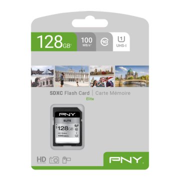 PNY Elite 128 GB SDXC UHS-I Classe 10