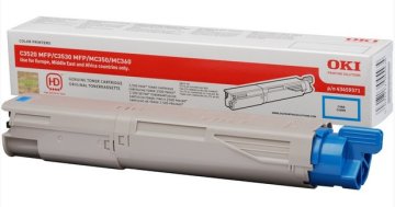 OKI Toner cartridge f/ C3520MFP & C3530MFP cartuccia toner Originale Ciano