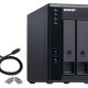 QNAP TR-002 contenitore di unità di archiviazione Box esterno HDD/SSD Nero 2.5/3.5