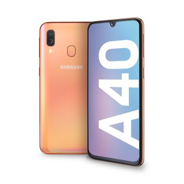 Samsung Galaxy A40 , Coral, 5.9, Wi-Fi 5 (802.11ac)/LTE, 64GB