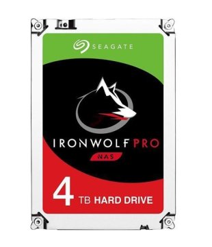 Seagate IronWolf Pro ST4000NE001 disco rigido interno 4 TB 7200 Giri/min 256 MB 3.5" Serial ATA III