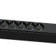 Tecnoware FRA17408 unità di distribuzione dell'energia (PDU) 6 presa(e) AC 1U Nero 2