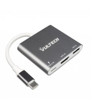 Vultech ATC-01 adattatore grafico USB 3840 x 2160 Pixel Argento