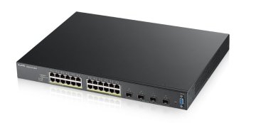 Zyxel XGS2210-28HP Gestito L2 Gigabit Ethernet (10/100/1000) Supporto Power over Ethernet (PoE) 1U Nero