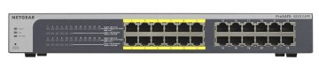 NETGEAR ProSafe Plus JGS524PE Gestito L3 Gigabit Ethernet (10/100/1000) Supporto Power over Ethernet (PoE) Nero