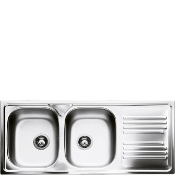 Smeg LYP116D lavello Lavello ad incasso Rettangolare Acciaio inox