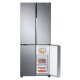 Samsung RF50K5920S8 frigorifero SBS Quattro Porte Slim Libera installazione con congelatore 486 L largo 80cm Classe F, Argento 13