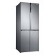 Samsung RF50K5920S8 frigorifero SBS Quattro Porte Slim Libera installazione con congelatore 486 L largo 80cm Classe F, Argento 4