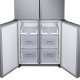 Samsung RF50K5920S8 frigorifero SBS Quattro Porte Slim Libera installazione con congelatore 486 L largo 80cm Classe F, Argento 8