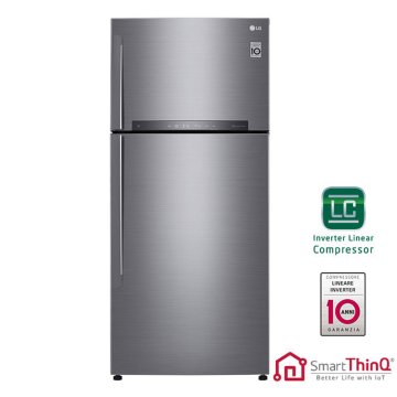 LG GTB744PZHZD frigorifero con congelatore Libera installazione 506 L E Acciaio inox