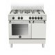 Bertazzoni La Germania Americana AMN9P5EBV cucina Elettrico Gas Bianco A 2