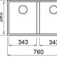 QUADRA 350 SOTTOTOP G62 BIANCO ANTICO - LGQ35062BS 3