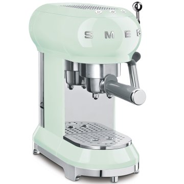 Smeg Macchina da Caffè Espresso Manuale 50's Style – Verde Pastello LUCIDO – ECF01PGEU