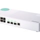 QNAP QSW-308-1C switch di rete Non gestito Gigabit Ethernet (10/100/1000) Bianco 10