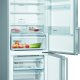 Bosch Serie 4 KGN49XIDP frigorifero con congelatore Libera installazione 438 L D Acciaio inossidabile 5