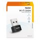 Hamlet Nano chiavetta USB Wi-Fi 300Mbit standard 802.11n 4