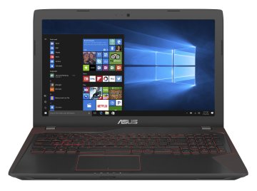 [ricondizionato] ASUS FX553VD-FY039T Intel® Core™ i7 i7-7700HQ Computer portatile 39,6 cm (15.6") Full HD 16 GB DDR4-SDRAM 1,13 TB HDD+SSD NVIDIA® GeForce® GTX 1050 Windows 10 Home Nero, Rosso